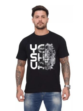 Camiseta Unissex Masculina Leão Yeshua