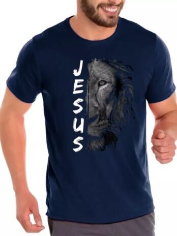 Camiseta Unissex Leão Yeshua Evangélica